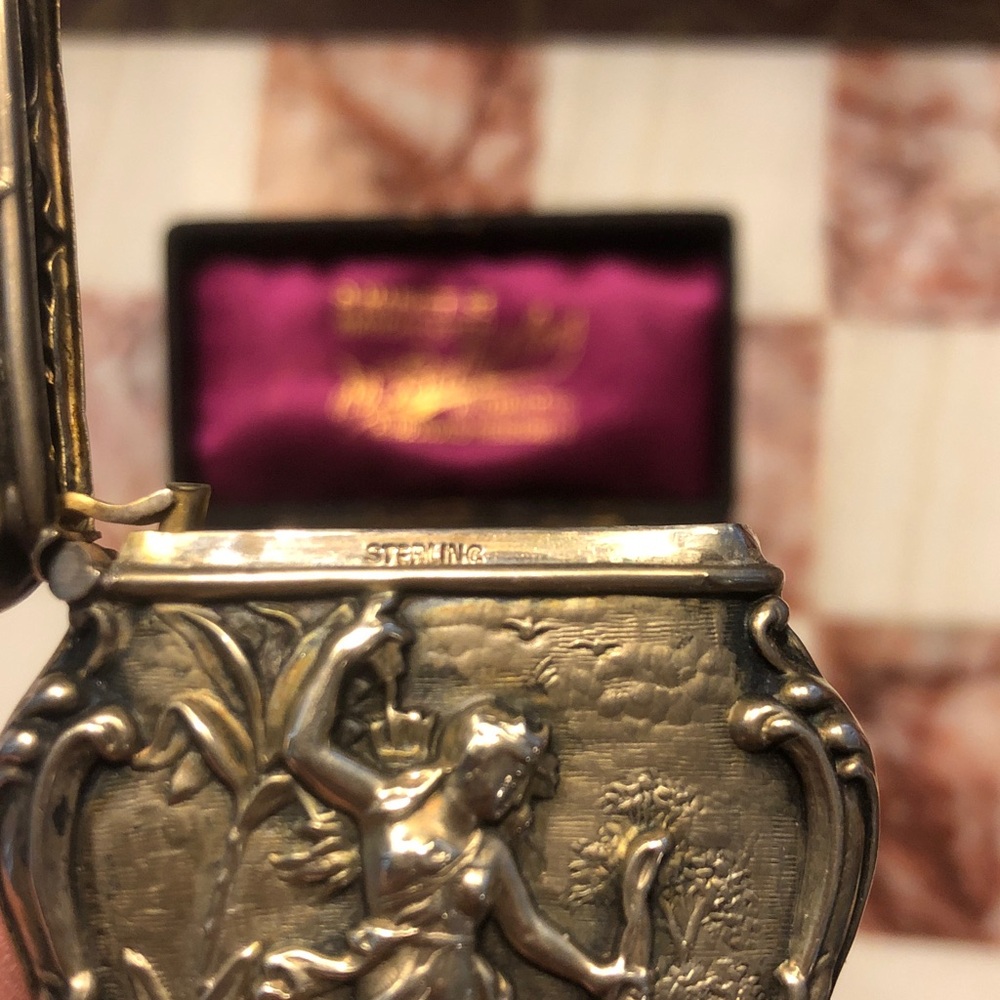 Victorian sterling vesta match safe - Picture 7 of 15